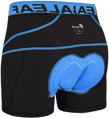 Miniatura 9 de baleaf Pantalones cortos de ciclismo acolchados 3D para hombre, ropa interior de ciclismo MTB Liner