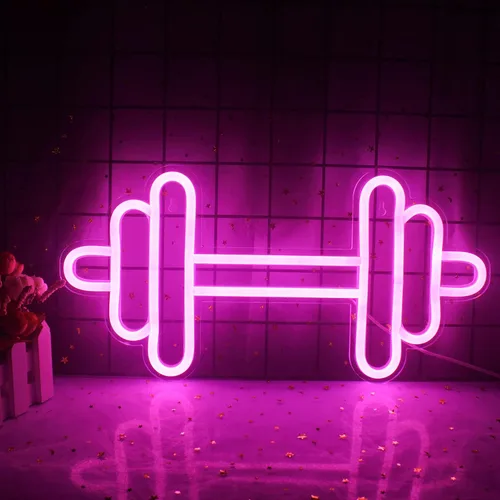 Miniatura 13 de Letrero de neón con texto en inglés "I Need a Beer" ("Necesito una cerveza") con barra de luz LED de neón para decoración de pared para Pub Man Cave