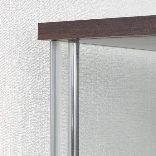Miniatura 9 de Fuji Boeki 96049 - Estuche de la colección 96049, 3 niveles, ancho 16.7 x profundidad 14.4 x 33.9 pulgadas (16.7 x 14.4 x 33.9 in), marrón, vidrio