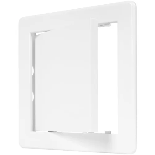 Miniatura 23 de Panel de acceso de plástico blanco de 4 x 4 pulgadas. Panel de puerta de eje de servicio. Plomería, electricidad, calefacción, panel de acceso