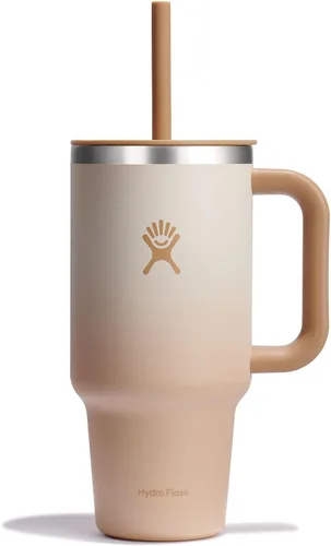 Miniatura 6 de Hydro Flask All Around - Vaso de viaje de 32 onzas, color morado degradado (Bayberry Ombre)