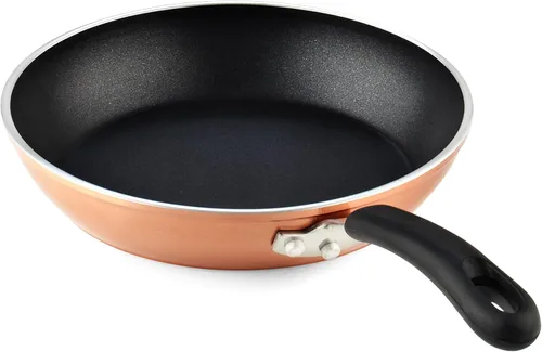 Miniatura 5 de Cook N Home Sartén antiadherente, sartén de 8 pulgadas, sartén para huevos de tortilla, utensilios de cocina de inducción de cobre