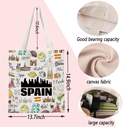 Miniatura 2 de Ensianth e España Travel Tote Europeo Vacaciones España amante Carrier