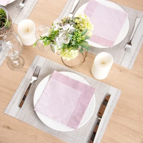 Miniatura 7 de Restaurantware Luxenap - Servilletas cuadradas de papel blanco de 15.8 x 15.8 pulgadas, 25 servilletas de papel blanco duraderas y sostenibles