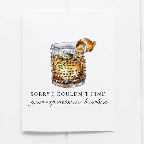 Miniatura 7 de Barrel Down South Tarjeta de felicitación de whisky bourbon a la antigua para hombres o mujeres, para el día del padre o cumpleaños, divertida 99