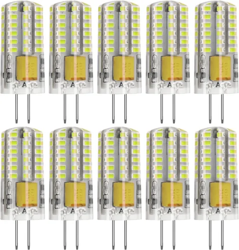 Miniatura 6 de Bombilla LED G4 de 12 V con base de clavija 3 W, blanco cálido, 2700 K, reemplazar bombillas halógenas de 20 W para iluminación del hogar