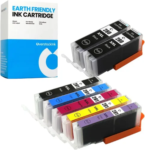 Miniatura 8 de 280XXL Pigment Black Replacement Ink Cartridge for Canon Printers (2 Pigment Black)