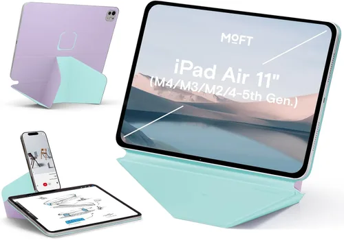 Miniatura 49 de MOFT Soporte dinámico para tablet compatible con iPad mini A17 Pro 2024 y iPad mini 6th A15 2021, funda magnética delgada para tablet con más de 20