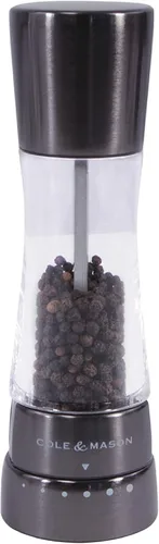 Miniatura 9 de Cole & Mason Derwent Molinillo de Pimienta - Molinillo de Pimienta Gourmet de Precisión - Herramientas Recargables para Condimentos y Especias - Oro