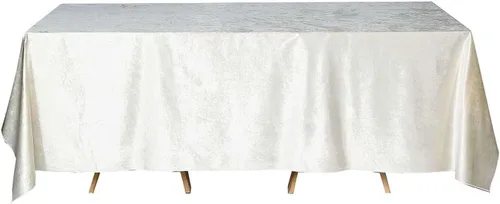 Miniatura 32 de Efavormart - Mantel rectangular de terciopelo negro prémium de 60 x 102 pulgadas para eventos de fiesta de boda