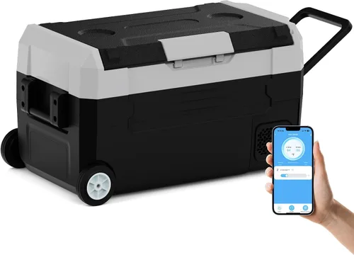 Miniatura 13 de SubSun Enfriador eléctrico de 15 L, refrigerador de 12 voltios, congelador portátil 12 V/24 V CC 110-240 V CA, refrigerador de coche para automóvil