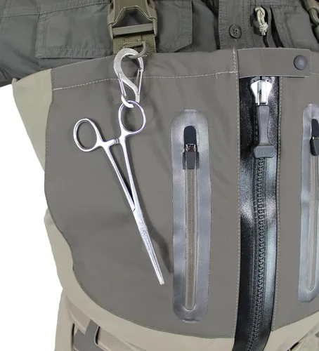 Miniatura 8 de Paramount Outdoors Deep Eddy - Vadeador de pesca transpirable con cremallera y calcetines de pecho