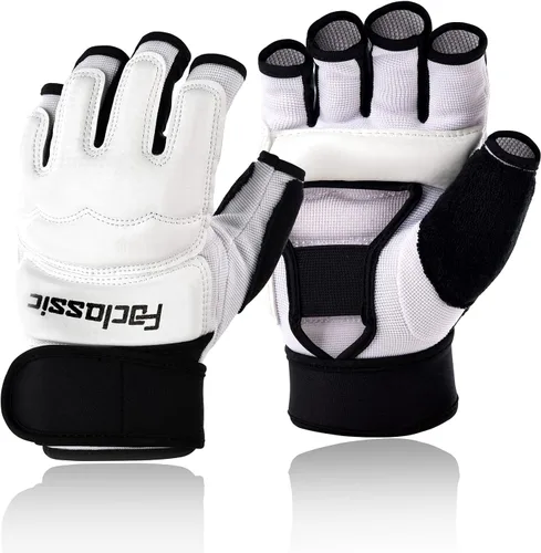 Miniatura 7 de Guantes de boxeo de kickboxing, guantes de boxeo para hombres, mujeres, niños, medio dedo, saco de boxeo, guantes de lucha para hombres y mujeres