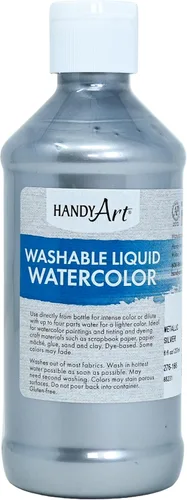 Miniatura 27 de Handy Art Acuarela líquida lavable de 8 onzas, azul