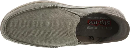 Miniatura 2 de Skechers USA Expected - Zapatos sin cordones de lona Cayson Moc Toe para hombre