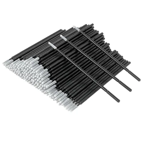 Miniatura 11 de Brochas micro aplicadoras y hisopos de algodón de microblading – Suministros de belleza de precisión para extensiones de pestañas, maquillaje