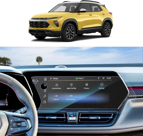 Miniatura 11 de SKTU Protector de pantalla para Chevy Trailblazer 2021 2022 2023 8 pulgadas Navigation 2022 2023 Chevy Trailblazer accesorios