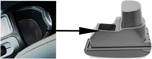 Miniatura 2 de Consolas Apoyabrazos para Nissan Juke 2010-2017 Caja de consola central reposabrazos caja con carga USB costuras negras