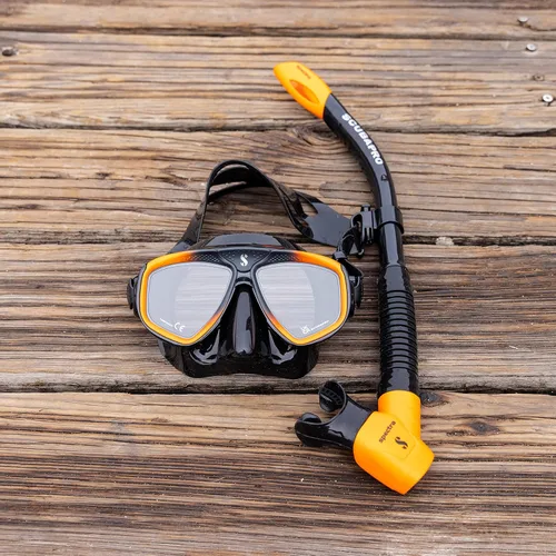 Miniatura 6 de SCUBAPRO Spectra Snorkel, Negro/Naranja