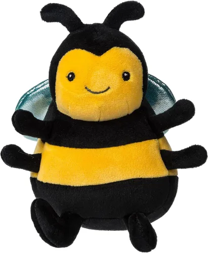 Miniatura 2 de Mary Meyer Peluche Smootheez Almohada suave de juguete, 5 pulgadas, Baby Bee