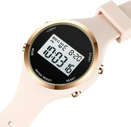 Miniatura 8 de Women LED Display Elecreonic Watch Fashion Chrono Alarm Digital Clock Woman Outdoor Sport Wirstwatch
