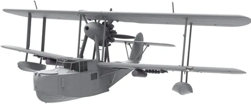 Miniatura 10 de Airfix Kit de avión modelo de regalo - A09183 Supermarine Walrus Mk.I, kits de modelo de avión de plástico para adultos y niños de 14 años, nivel