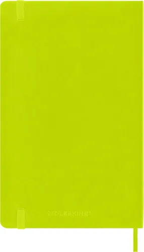 Miniatura 3 de Moleskine - Cuaderno clásico, tapa blanda, tamaño L (5 x 8.25 pulgadas), a rayas/rayado, verde mirto, 192 páginas