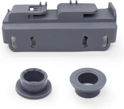 WD28X27241 - Kit de soporte para lavavajillas y rodillo de repuesto para montaje de ruedas inferiores de lavavajillas GE WD12X10439 WD12X10438