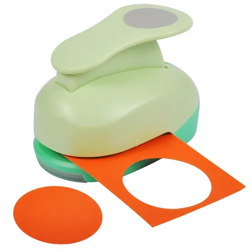 UCEC Perforadora circular, perforadora circular de 1.25 pulgadas, perforadora de papel, perforadora de papel hecha a mano para manualidades, Círculo