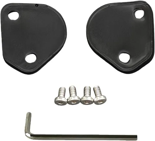 Miniatura 2 de Kit de pivote de casco, base de visera, accesorios de casco para AGV PISTA GPR, PISTA GPRR, CORSA-R piezas de repuesto (base negra)