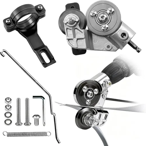 Cortador de placa de taladro eléctrico,Accesorio de taladro de cortador de chapa,Tijeras de placa de reajuste de metal para cortar hierro, acero,