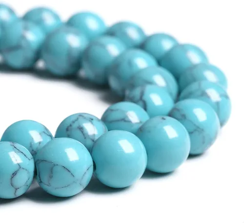 Miniatura 72 de 100 cuentas redondas sueltas de hematita negra de grado AAA para hacer joyas y pulseras