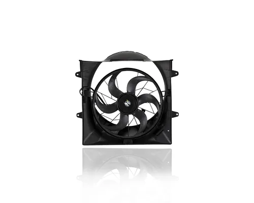 Miniatura 2 de Conjunto de ventilador de condensador y radiador dual, compatible con Pacific Best Inc., compatible con CH3115110 99-03 Jeep Grand Cherokee 4.0L