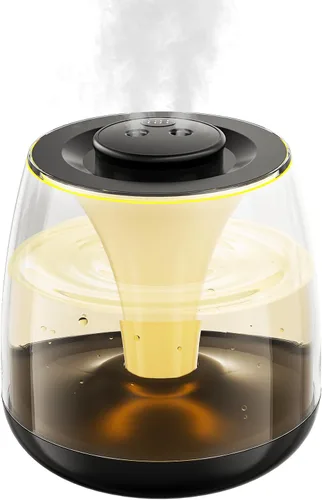 Humidificadores para dormitorio, 3 L de llenado superior de niebla fría 40 horas de tiempo súper largo, 23 dB silencioso, humidificador de bebé,