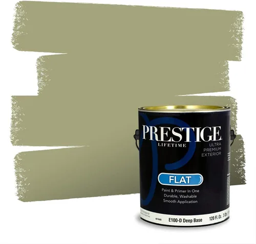 Miniatura 1105 de Prestige Paints - pintura de exterior y pintura de imprimación en una, E100-T-6006-10AVP