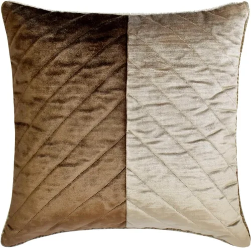 Miniatura 26 de The HomeCentric Fundas de almohada, fundas de cojín decorativas marrones para sofá de 16 x 16 pulgadas (15.7 x 15.7 in), cojines jacquard, 7. Marrón