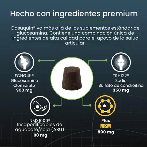 Miniatura 5 de Nutramax Dasuquin para perros grandes, suplemento para la salud de las articulaciones, contiene glucosamina para perros, además de condroitina, ASU