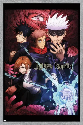 Miniatura 6 de Jujutsu Kaisen - Póster de pared inglés de una hoja, 22.4 pulgadas de largo x 14.7 pulgadas de ancho, versión premium sin marco