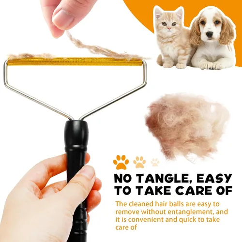 Miniatura 3 de Removedor de pelo de mascotas, limpiador profesional de pelo de perros y gatos, herramienta de eliminación de pelo portátil para sofá, ropa, torres