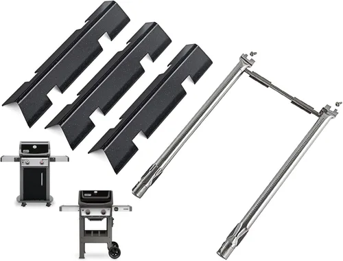 Piezas de parrilla para Weber Spirit 2 Partes, Reemplazo para Weber GS4 Spirit II/I E210 S210 E220 S220, Piezas GS4 para Webber Spirit 2 Tubo de