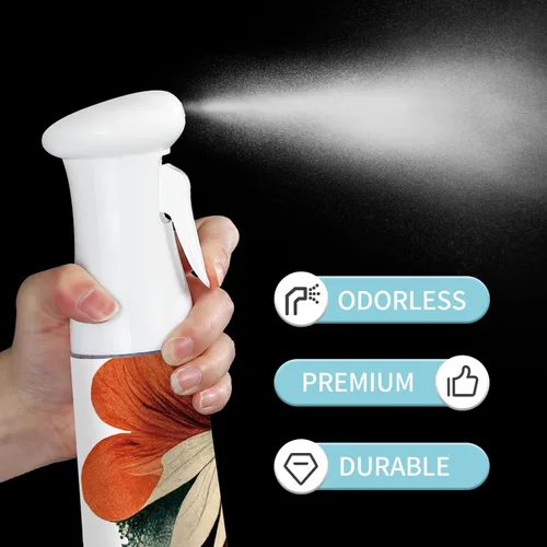 Miniatura 3 de Botella de espray para el cabello, atomizador de agua continuo vacío para peinar el cabello, limpieza, plantas, nebulización y cuidado de la piel