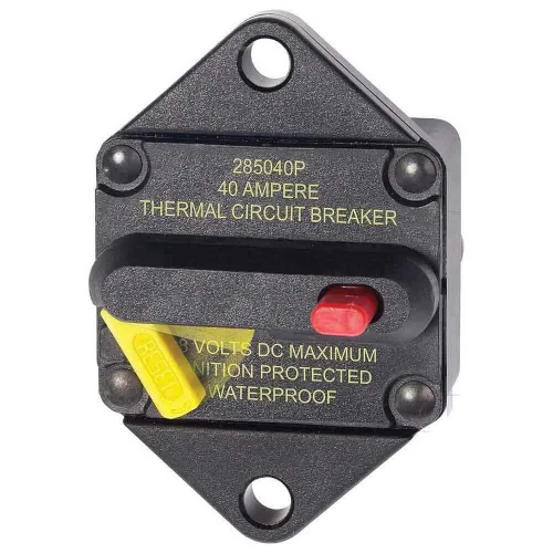 Miniatura 13 de Blue Sea Systems - Disyuntor 7035 Serie 187, montaje en panel, 25 A