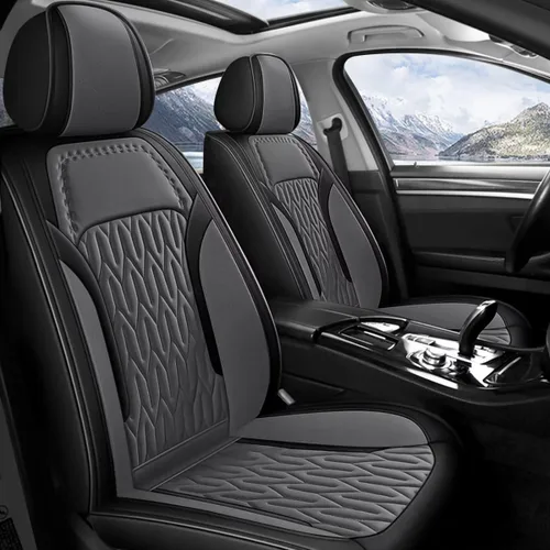 Miniatura 11 de AOMSAZTO Funda de asiento de coche para Chevrolet Equinox 2010-2026 Chevy Equinox de cuero protector de cojín de asiento de coche 2 asientos