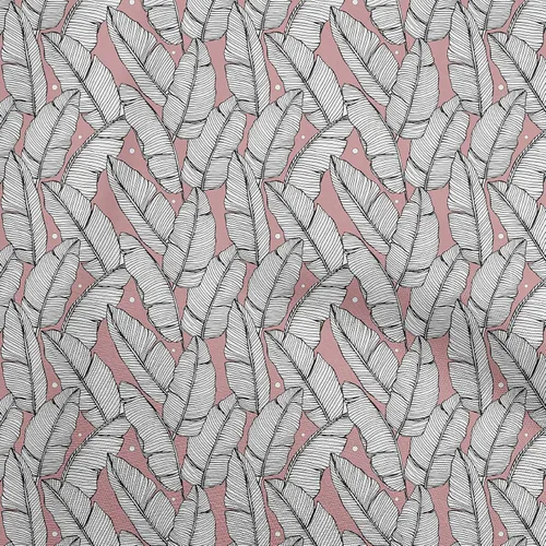Miniatura 9 de oneOone Cotton Flex Black Fabric Tropical Craft Projects Decor Fabric Printed By The Yard 40 Inch Wide-7Y