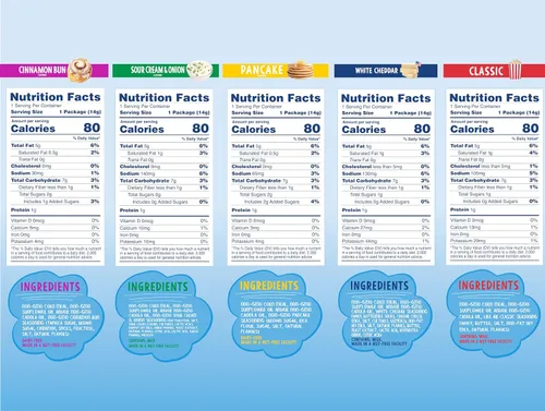 Miniatura 2 de Like Air Puffcorn - Paquete de 5 sabores variados (14 g, paquete de 20) - Snacks de porción única, 80 calorías, sin gluten, kosher, maíz sin OMG