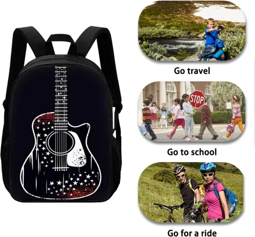 Miniatura 110 de HUGS IDEA Los animales frescos 3D niños escuela libro bolsa niños impresión mochilas, Baloncesto, Moderno