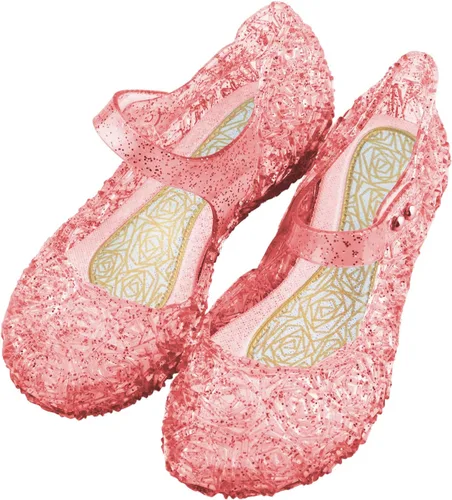 Miniatura 2 de Frozen Inspired Elsa Flats Mary Jane - Zapatos de fiesta de baile, sandalias de princesa Snow Queen para niñas pequeñas, cumpleaños, Navidad, Nieve