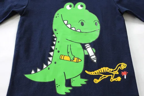 Miniatura 51 de Little Hand Pijamas para niños pequeños, Monster Truck 100% algodón, dinosaurio para niños, 2 piezas, ropa de dormir, conjuntos de ropa de dormir
