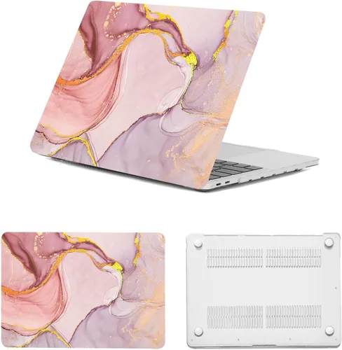 Miniatura 21 de Funda protectora para MacBook Air de 11 pulgadas 2015 2014 2013 2012 2011 2010 A1465 A1370, diseño de patrón de plástico, funda para laptop