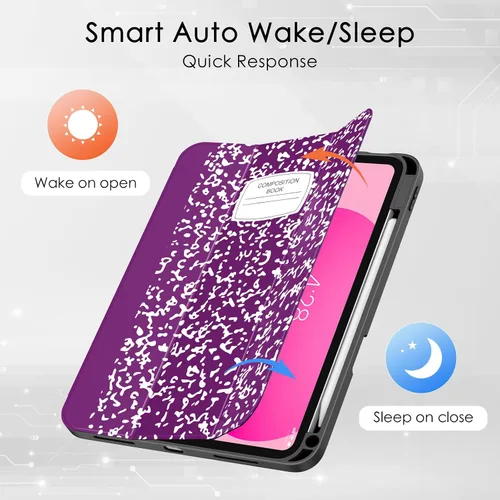Miniatura 8 de Soke Funda para iPad (A16) 11ª Generación 2025 de 11 Pulgadas, iPad 10ª Generación de 10.9 Pulgadas (2022) con Soporte para Lápiz